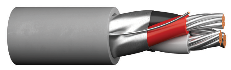 Power-Limited Tray Cable, Foil Shield (12 to 22 AWG) | Prysmian